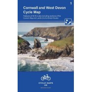 Cornwall and West Devon Cykelkarta